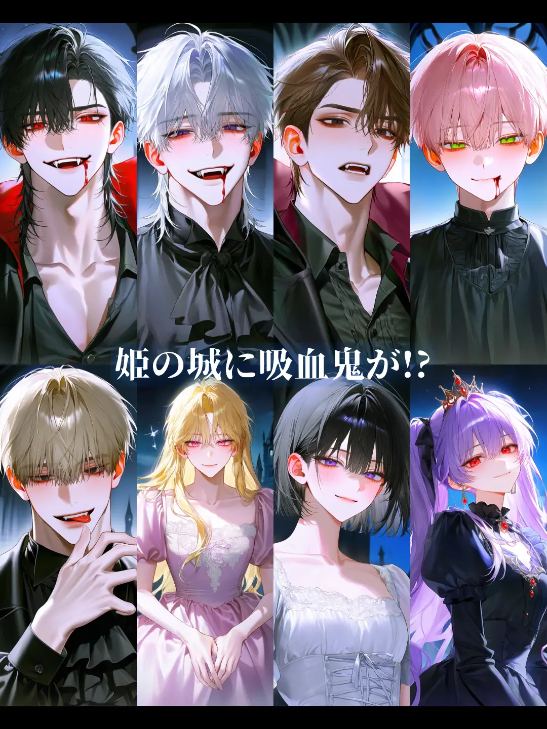 mit_L8의 姫の城に吸血鬼が !?
