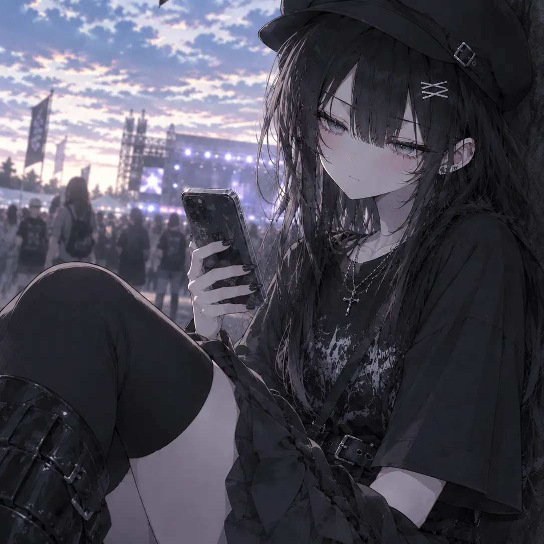 yuto.__의 フェスにいたダウナー系女子
