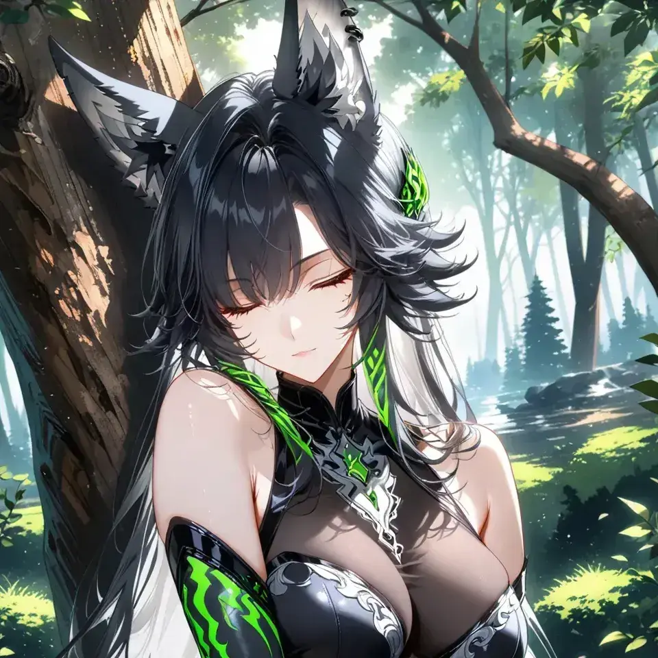 ScaredShoes0475의 Sleeping wolf queen