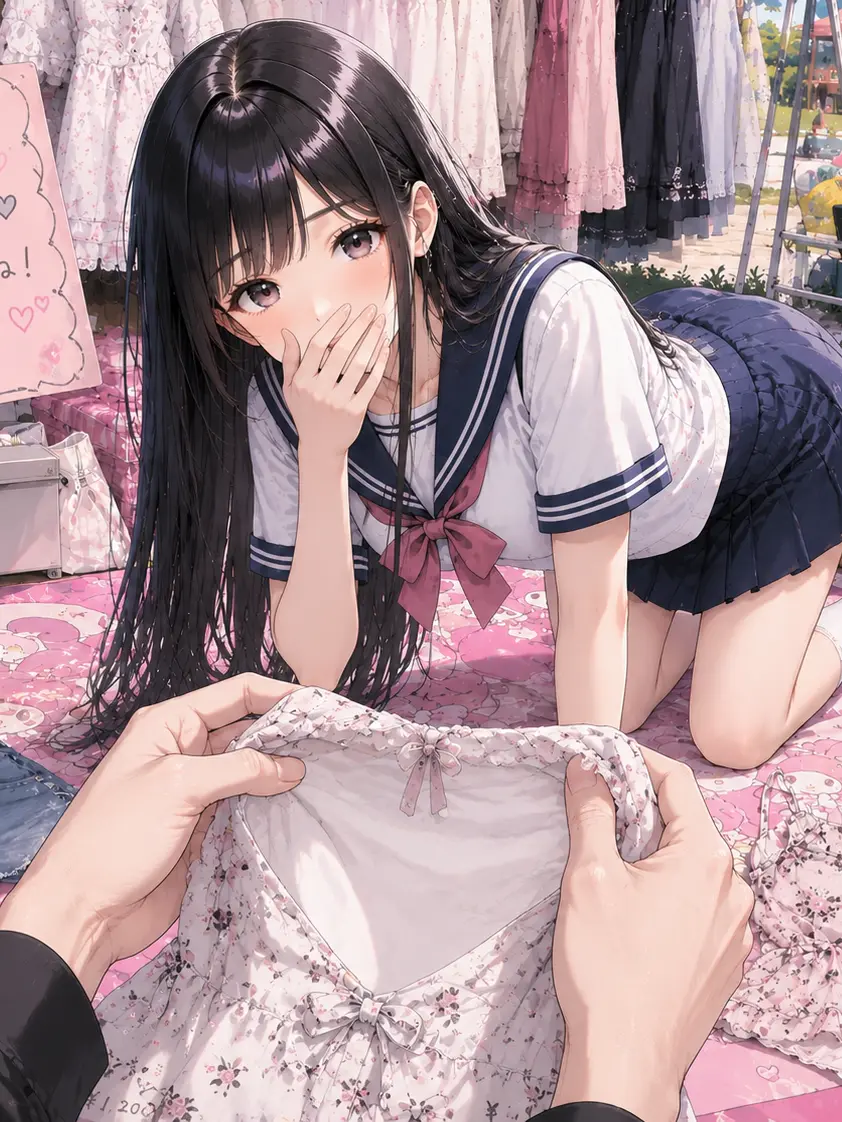 RawGesso9070의 女子校のフリーマーケットで