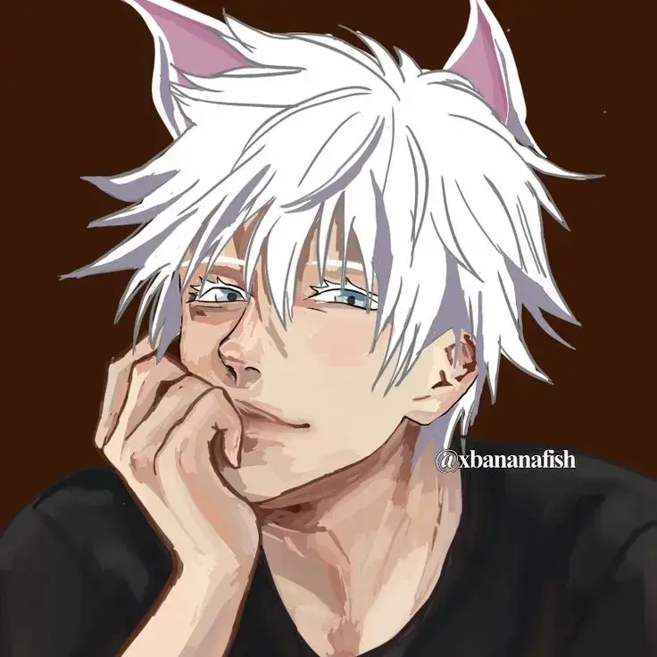 EliteZebu7288의 Wolf Satoru and you, the little bunny.