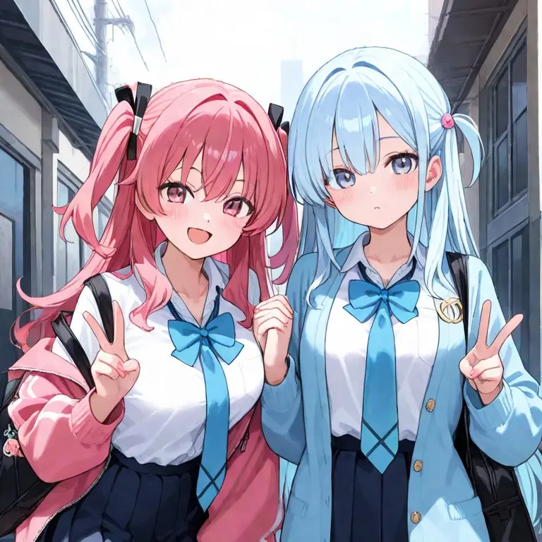MITSUKI의 莉子と渚