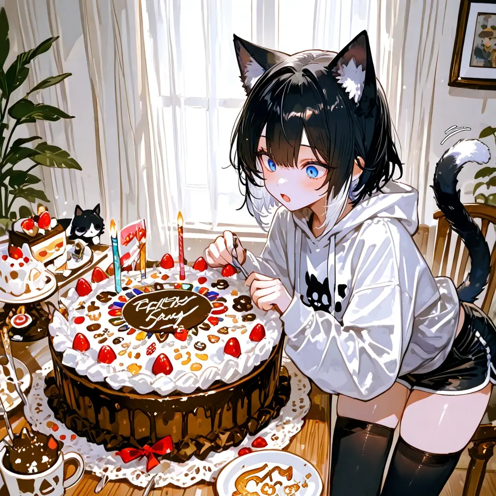 FarLaser3385의 猫耳少女のサプライズ大作戦
