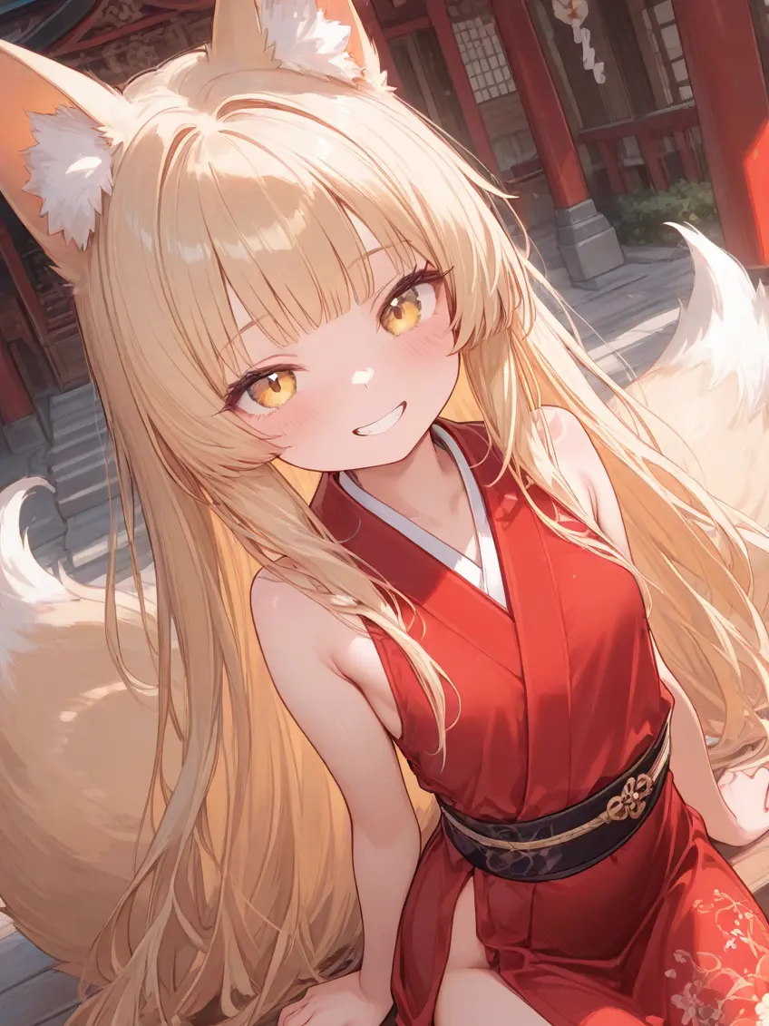 PettyMine2957의 寂れた神社のもふもふ妖狐ちゃん