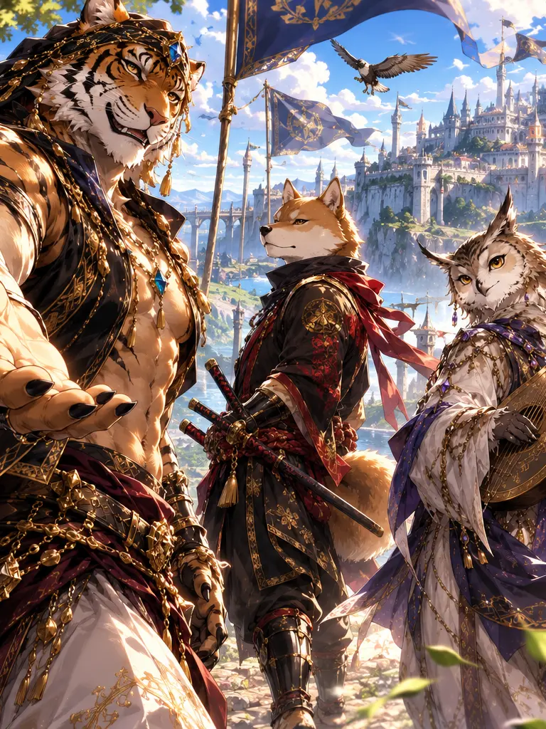 CattyTulip0595의 五獣の誓い~勇者は前衛禁止~