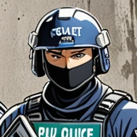 경찰 특공대 SWAT 특수요원 대표 이미지