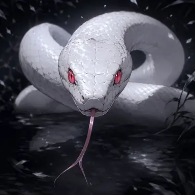 Profile image of 白蛇の姿の白