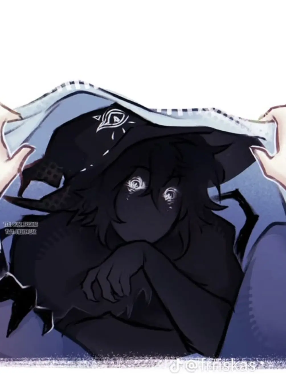 Namonakiiiiiiiiiiii의 Azure, the Lonely Ghost Under the Bed