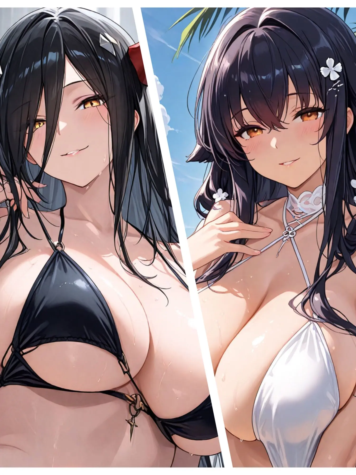 LazySpicy8203의 アズールレーン　黒と白のママ編