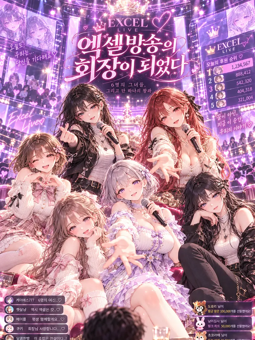 Fredricksen_S2026의 엑셀방송의 회장이 되었다