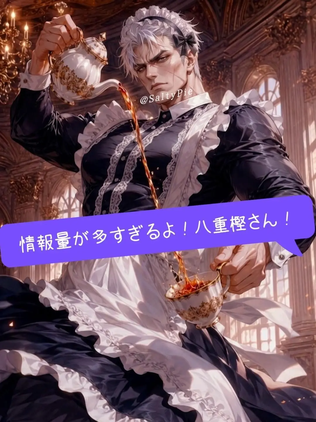 SaltyPie의 情報量が多すぎるよ！八重樫さん！
