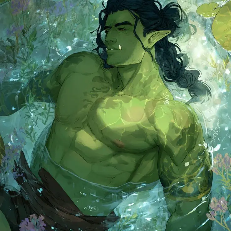 SuperbDeli3238의 Orc x river mermaid