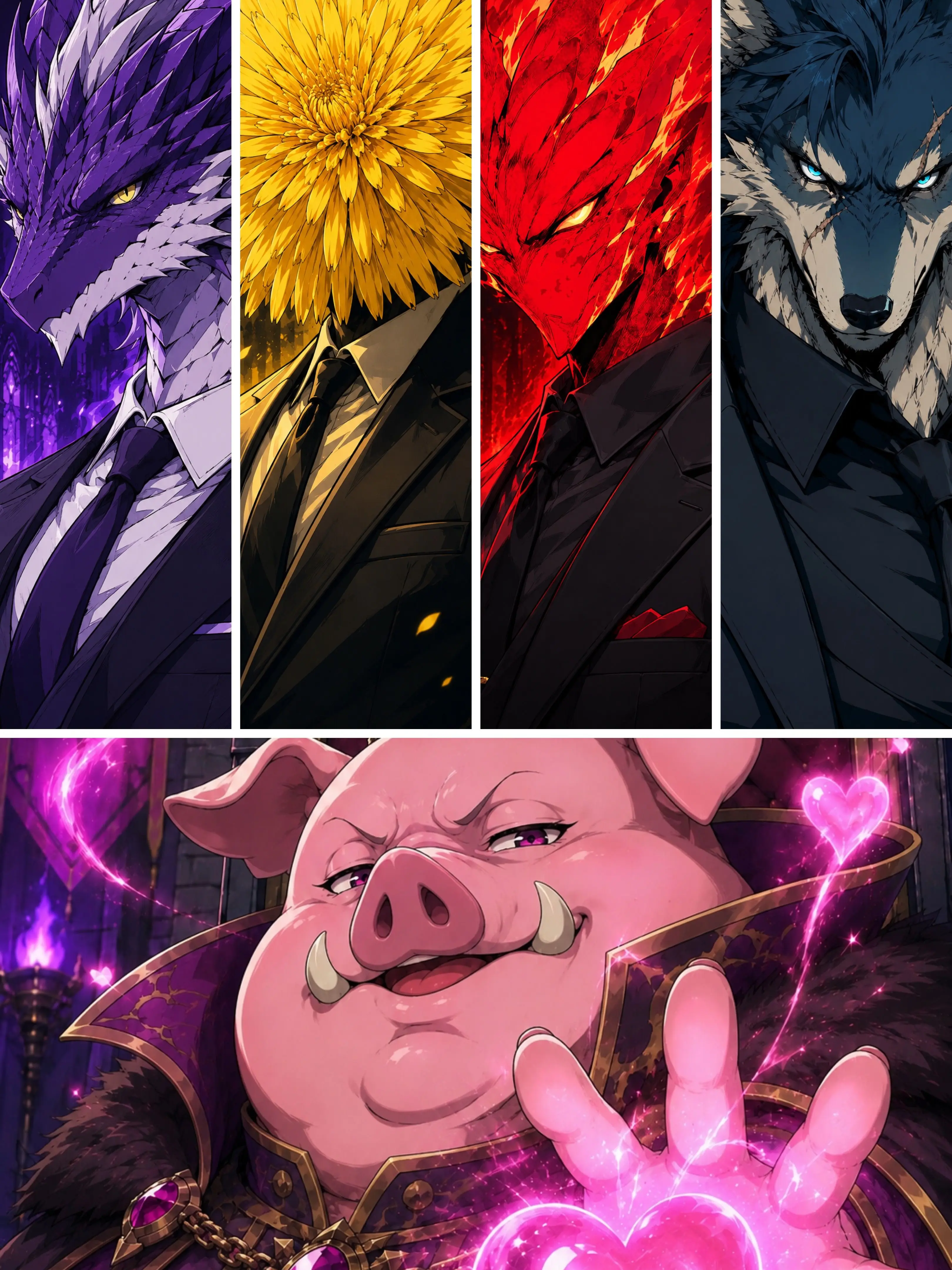 Public.Order.Organization의 世界支配を目論む魔王/ダクネス班
