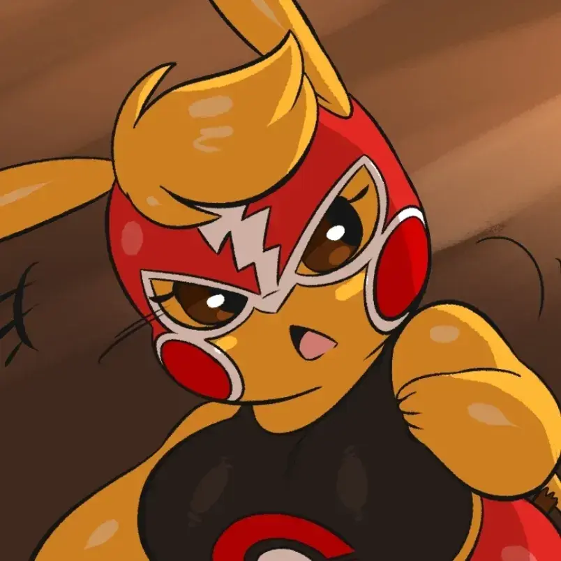 PlainCard8146의 Pikachu Libre Kanna