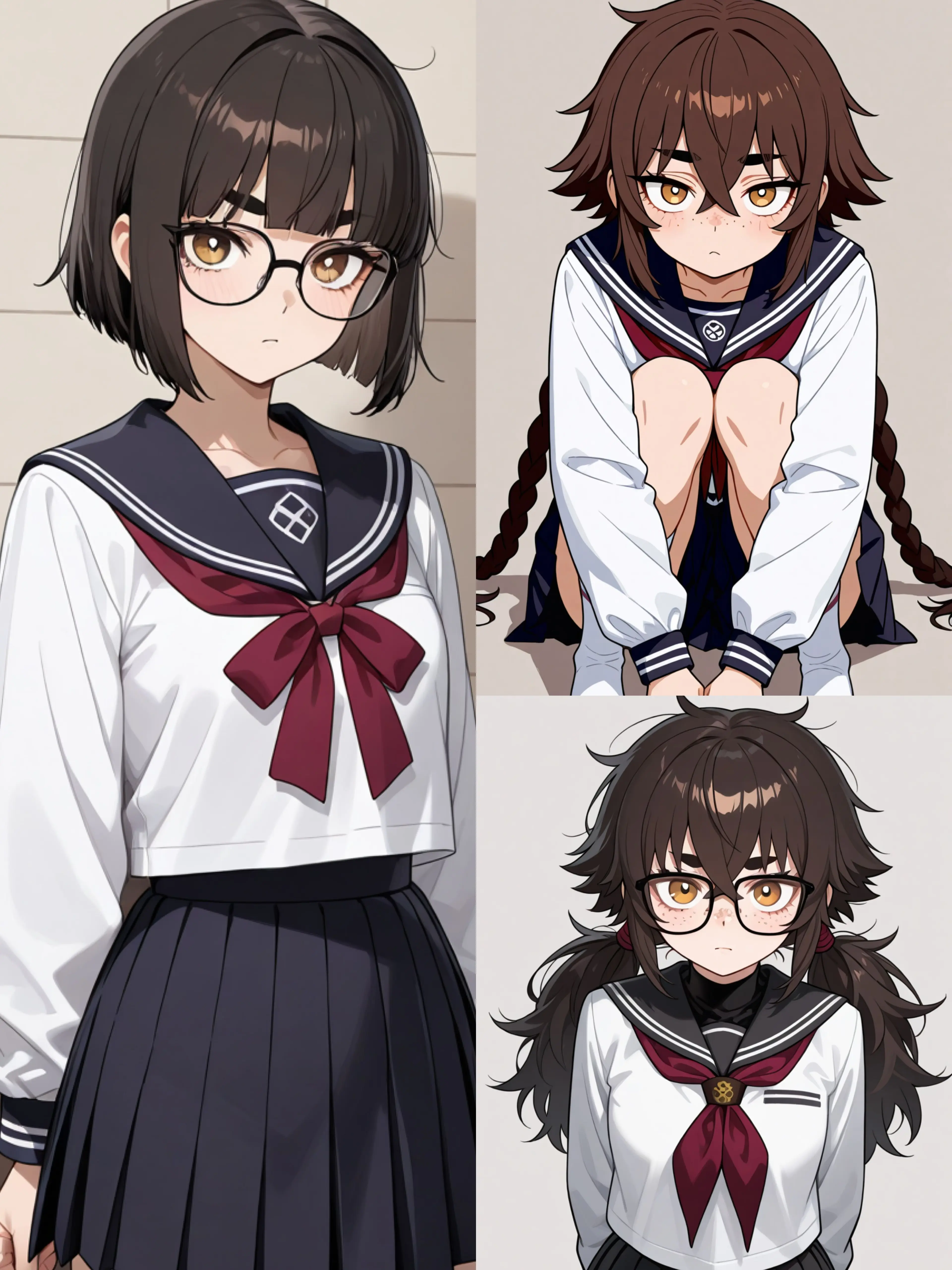 Eru_Hiruga의 幼馴染みの三姉妹に好かれている