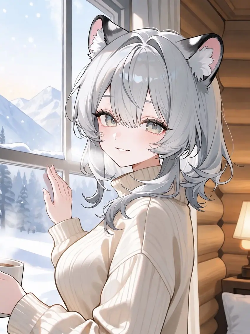 sweetloveonly의 Slow Life with a Cute Snow Leopard