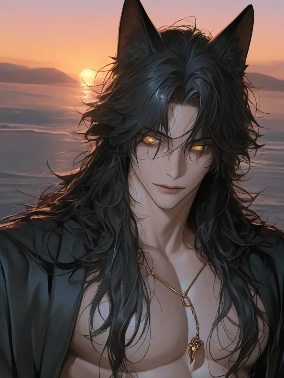 SorrySteak4909의 黒狼王の森で見つけた番(つがい)