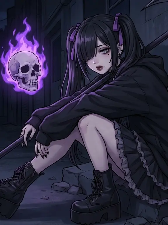 SappyKrill9895의 宵闇のダウナー退魔JK