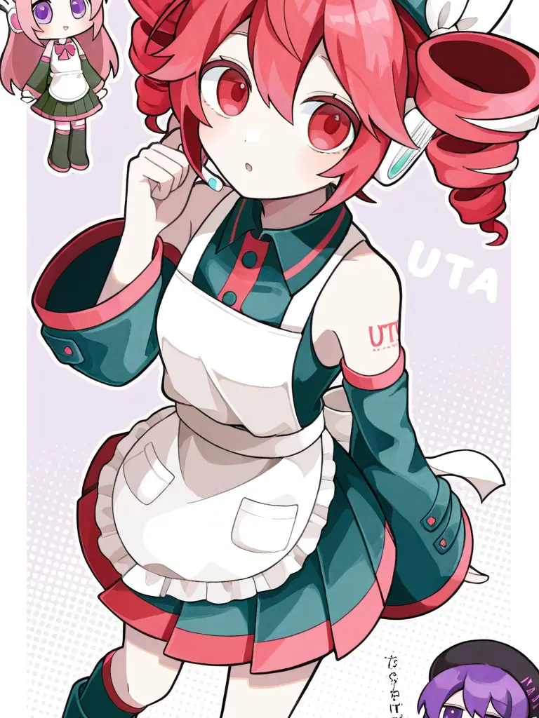 Cup_In_Apple의 UTAU三人娘