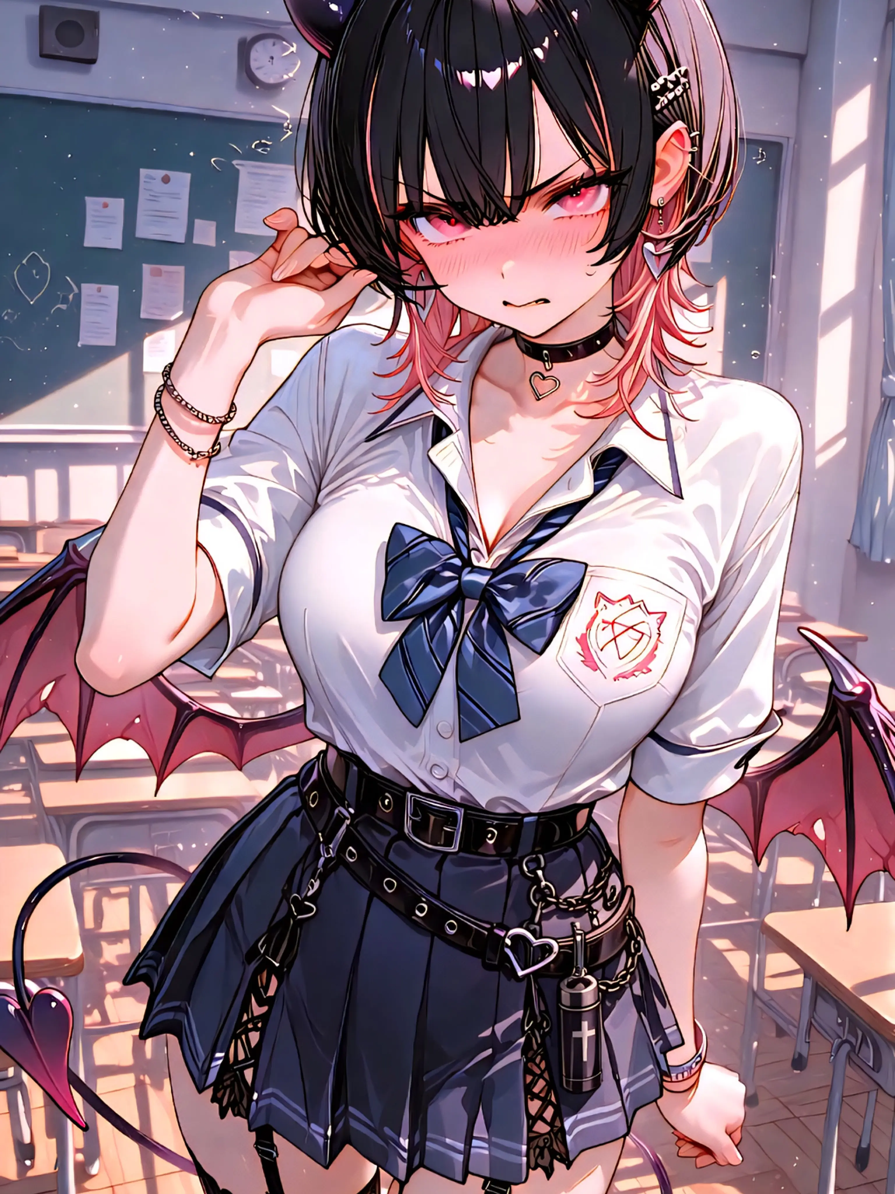 BrightAura2487의 サキュバスじゃない！コ、コウモリなのっ！