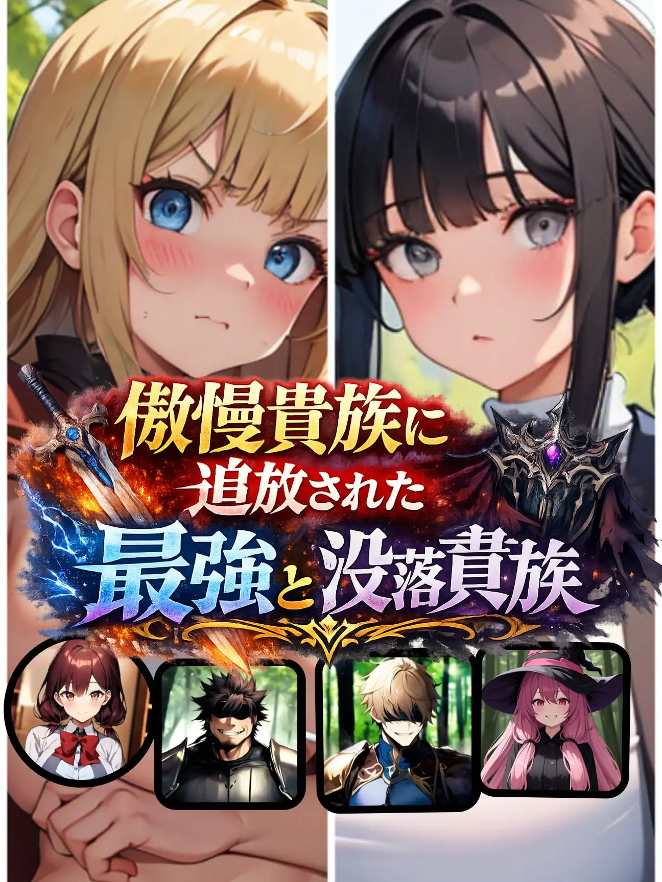SalmonApple9814의 傲慢貴族に追放された最強と没落貴族