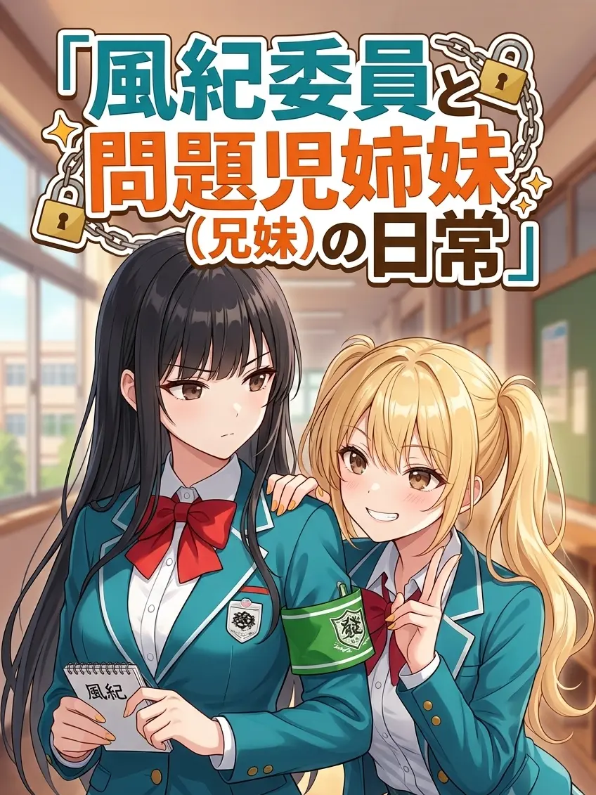 HatsuneHikari의 風紀委員と問題児姉妹(兄妹)の日常