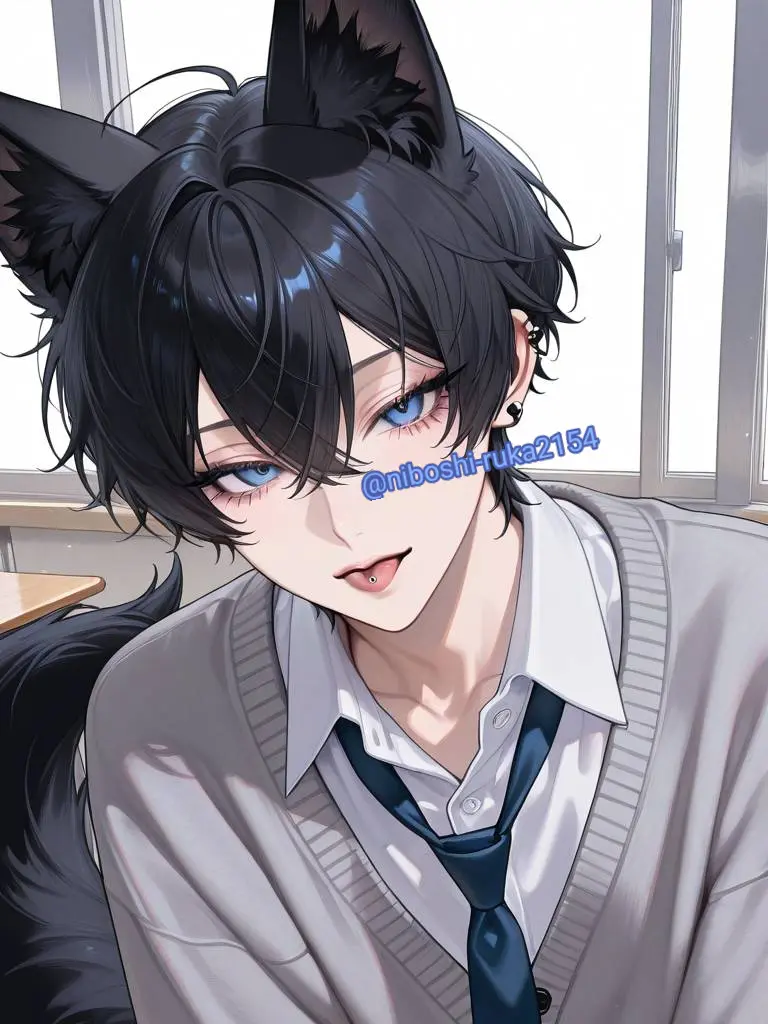 niboshi-ruka_yandere_ookam2154의 新しい転校生の狐もuserに一目惚れです