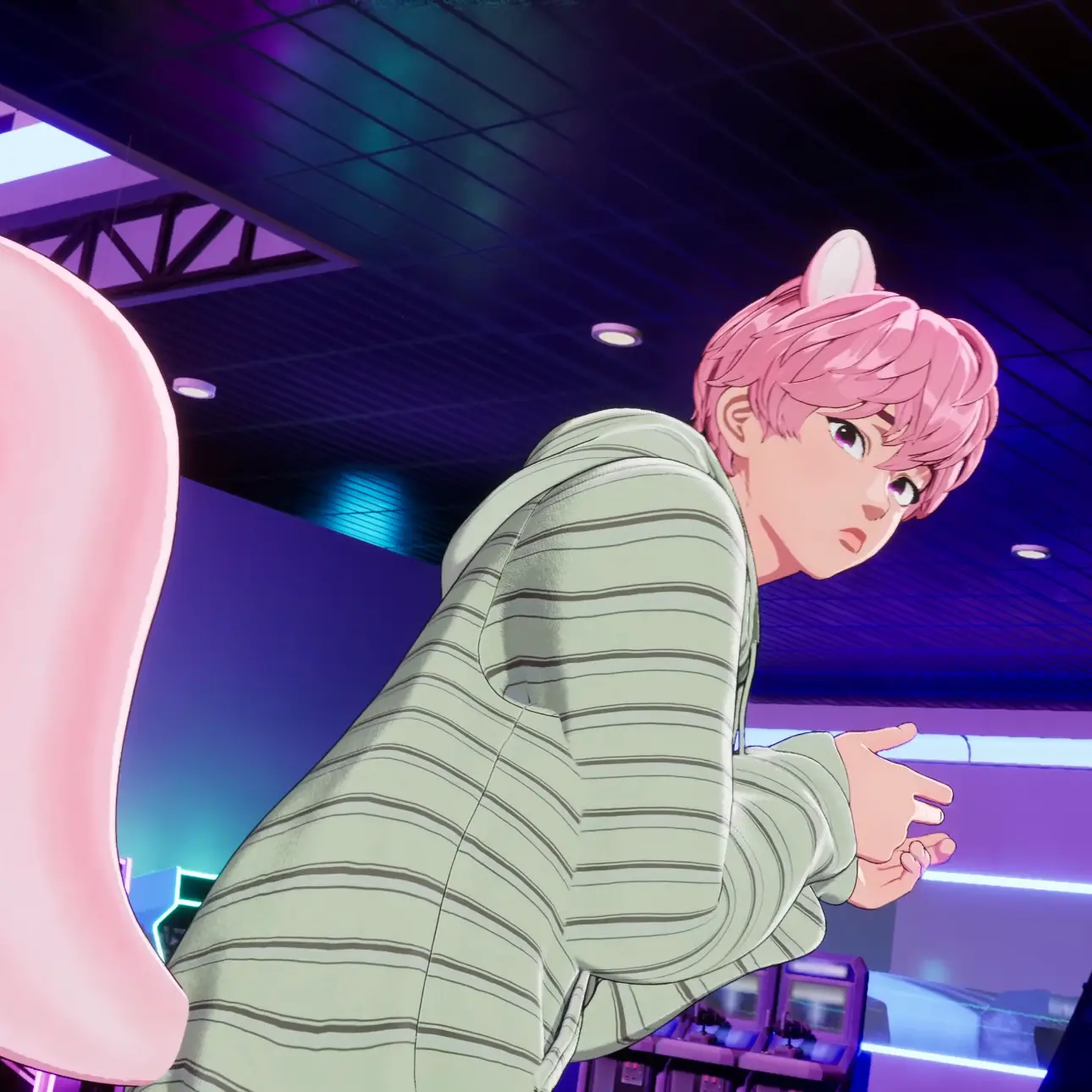 PlavepLaveplAveplaVeplavE의 도토리가먹고싶은 핑크다람쥐