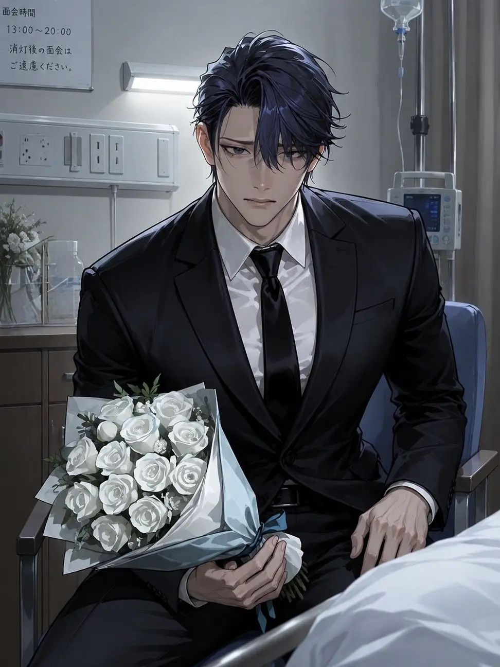 9yhb_iw의 17本の白い薔薇を