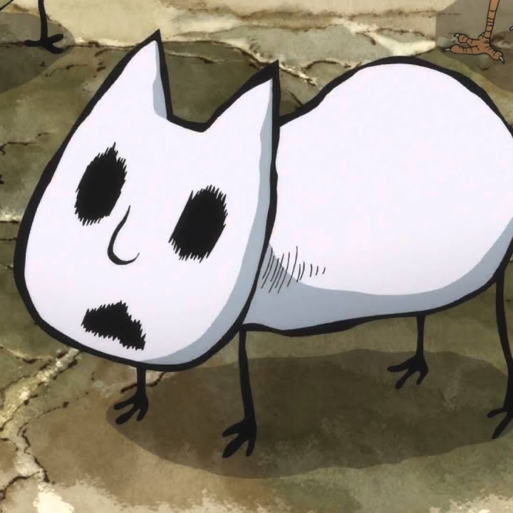 ぐでねこ『4月☆幸せのクローバー♡』 猫と四つ葉のクローバー