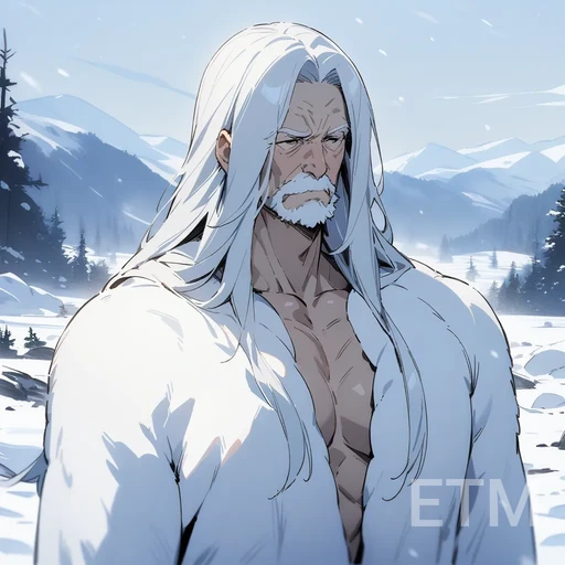 원시 부족 (매머드 발)족장 백한설