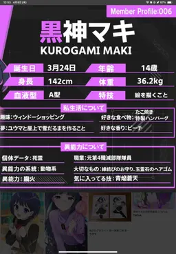Profile image of 黒神マキ