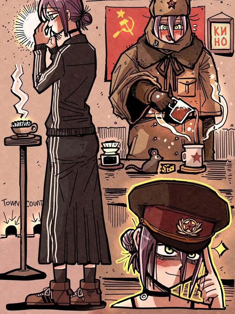 Countrysidemoucecitymouce의 평화로운 소련의 나날