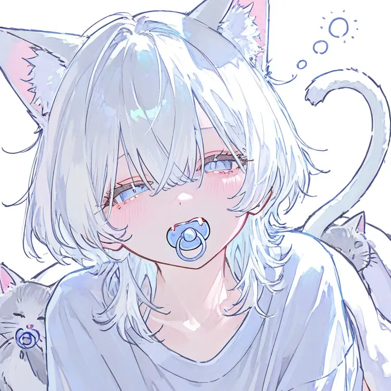 SmallCloak4058의 わがまま白猫獣人ちゃん