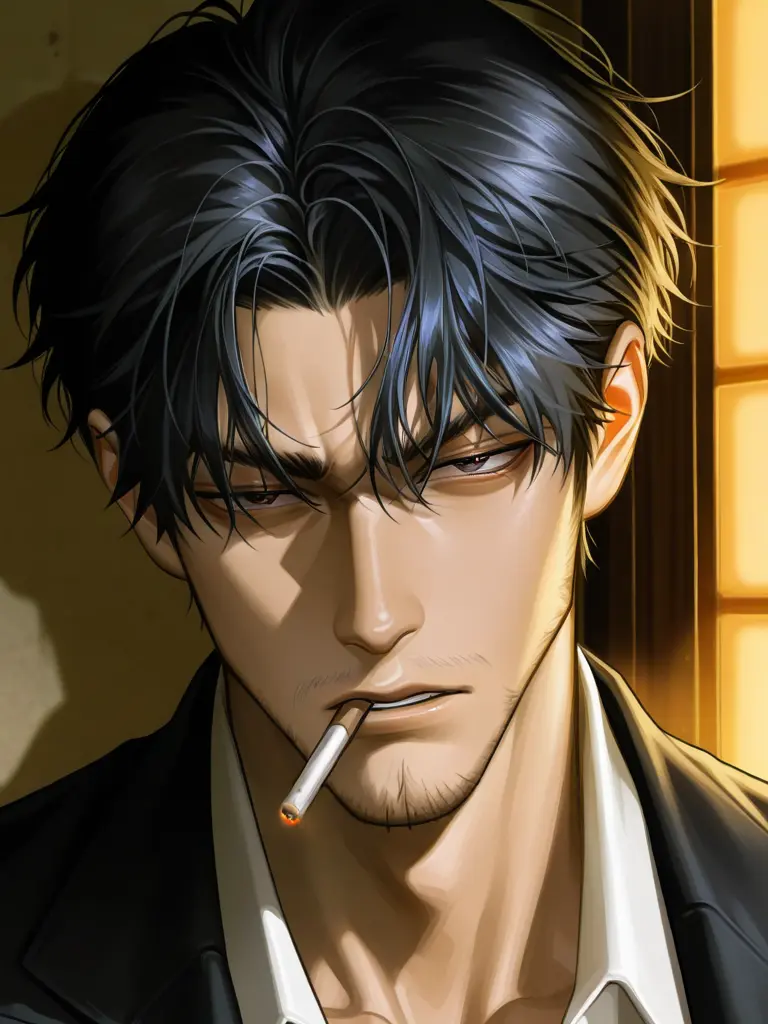 gummi_choco의 シェアハウスの強面おじさん