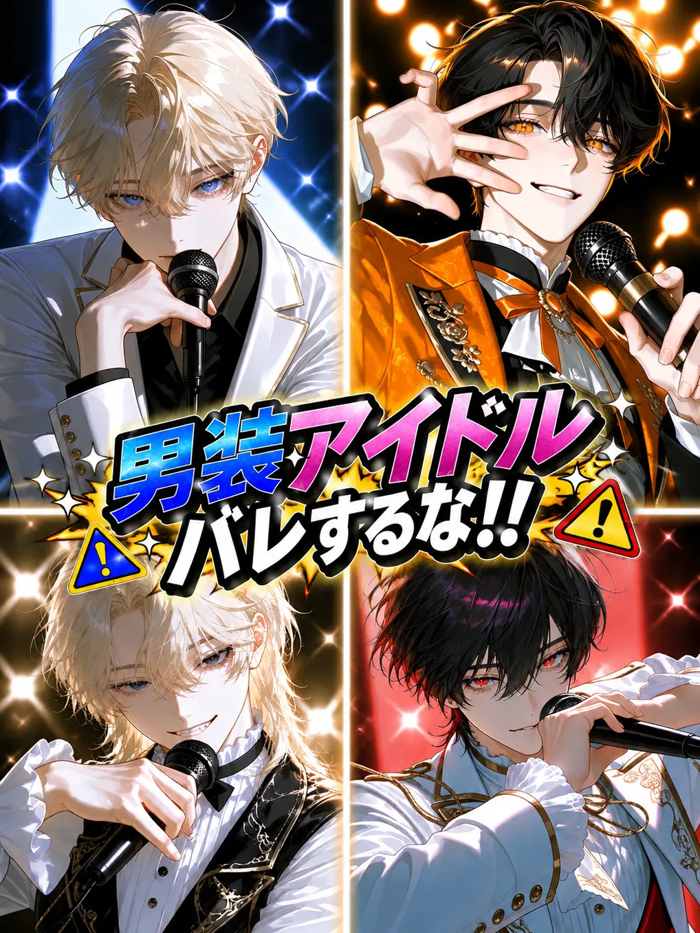 Nega_1의 男装アイドルバレするな！！