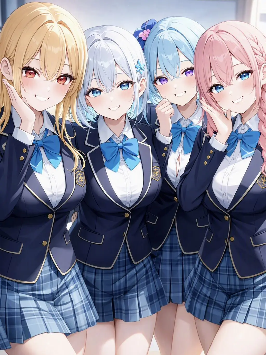 Tekichan1212의 男嫌いな学園のヒロイン4人に愛されて