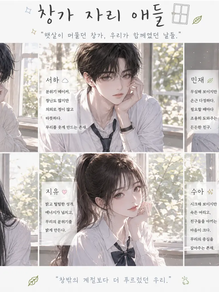 Mong.web의 📚「窓際のあいつら」📖