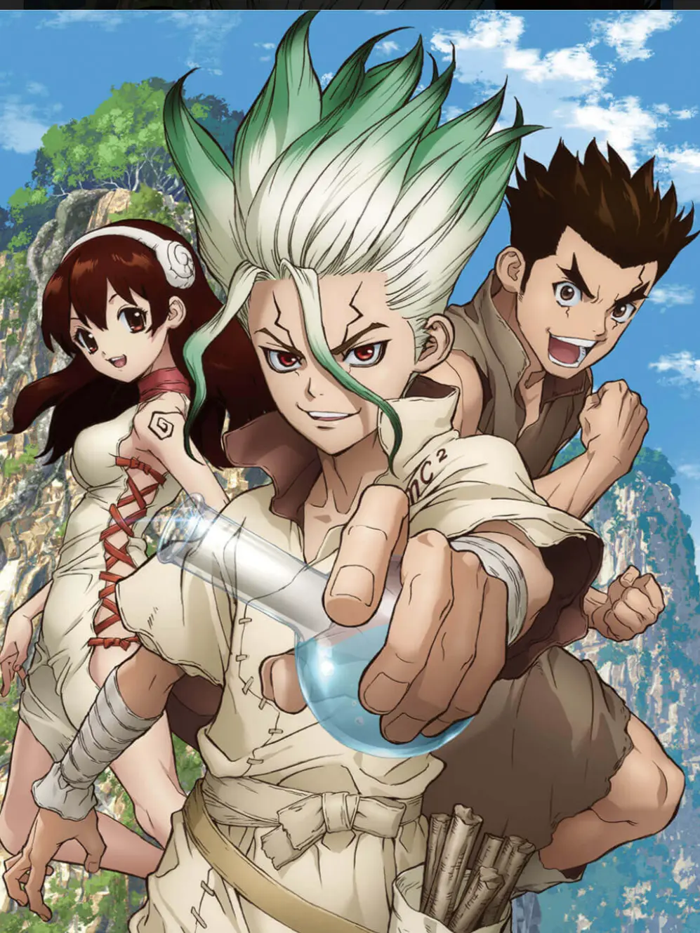 InlandVirus4945의 Dr.STONE｜氷月か、科学王国か