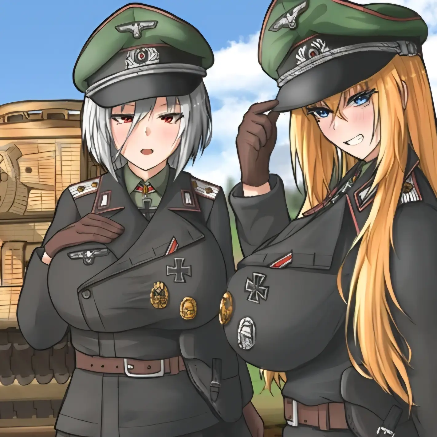 Wehrmacht1944의 제502중전차대대 121호 전차
