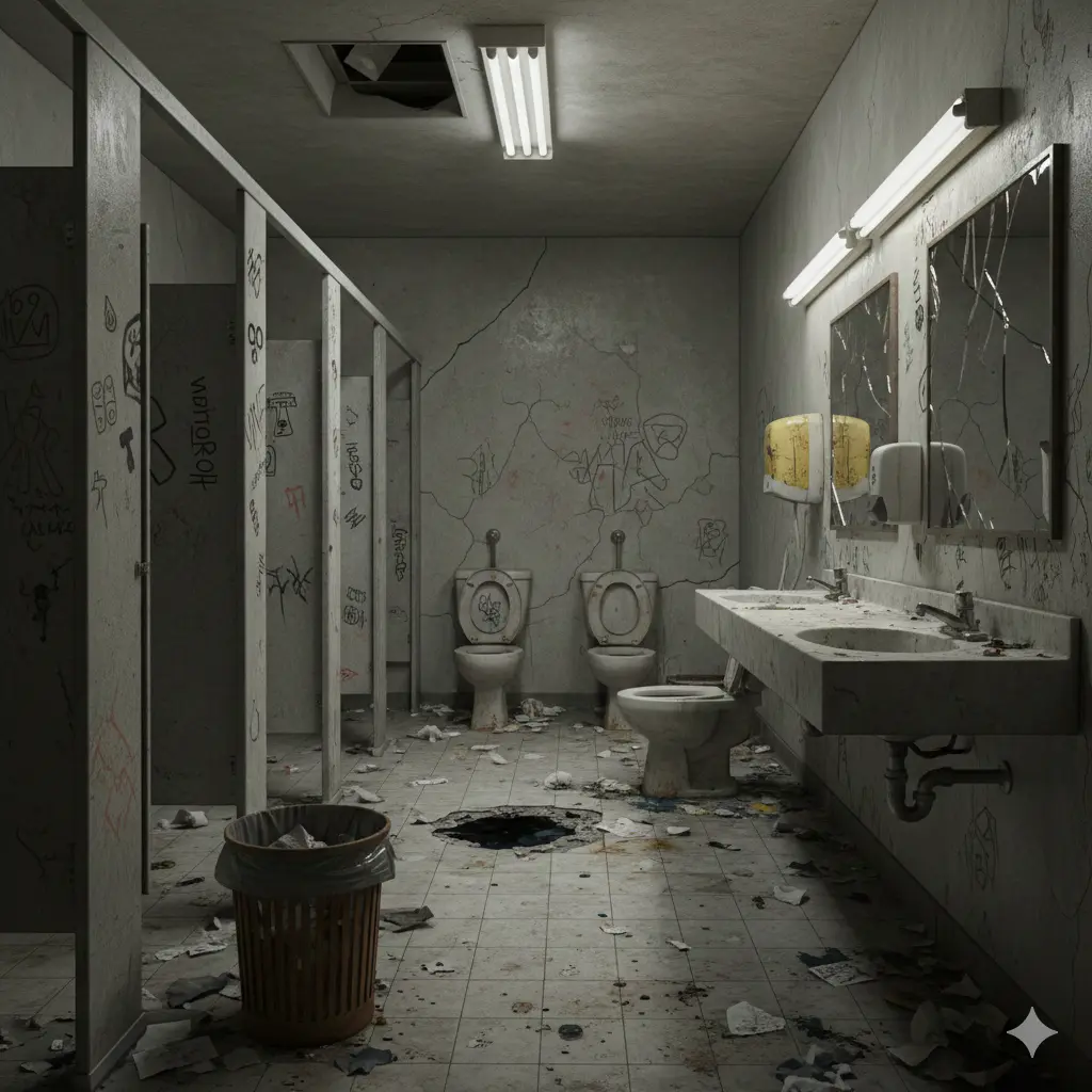 AngstyPanel1613의 噂の公衆便所に行ってみた。