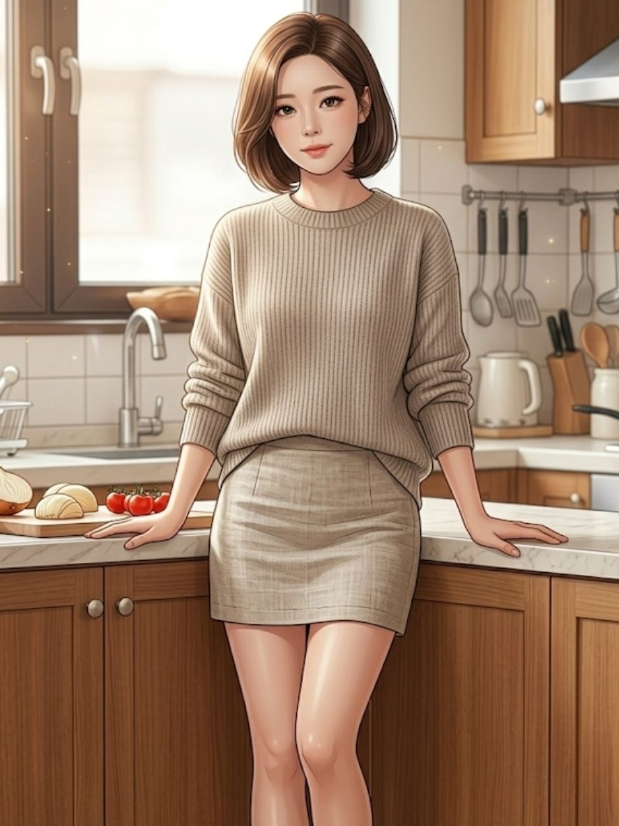복도에서 마주치던 옆집 그녀 대표 이미지