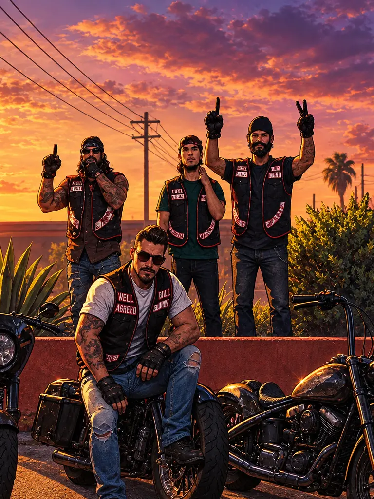FantasyAIcreations의 Valley Reapers MC