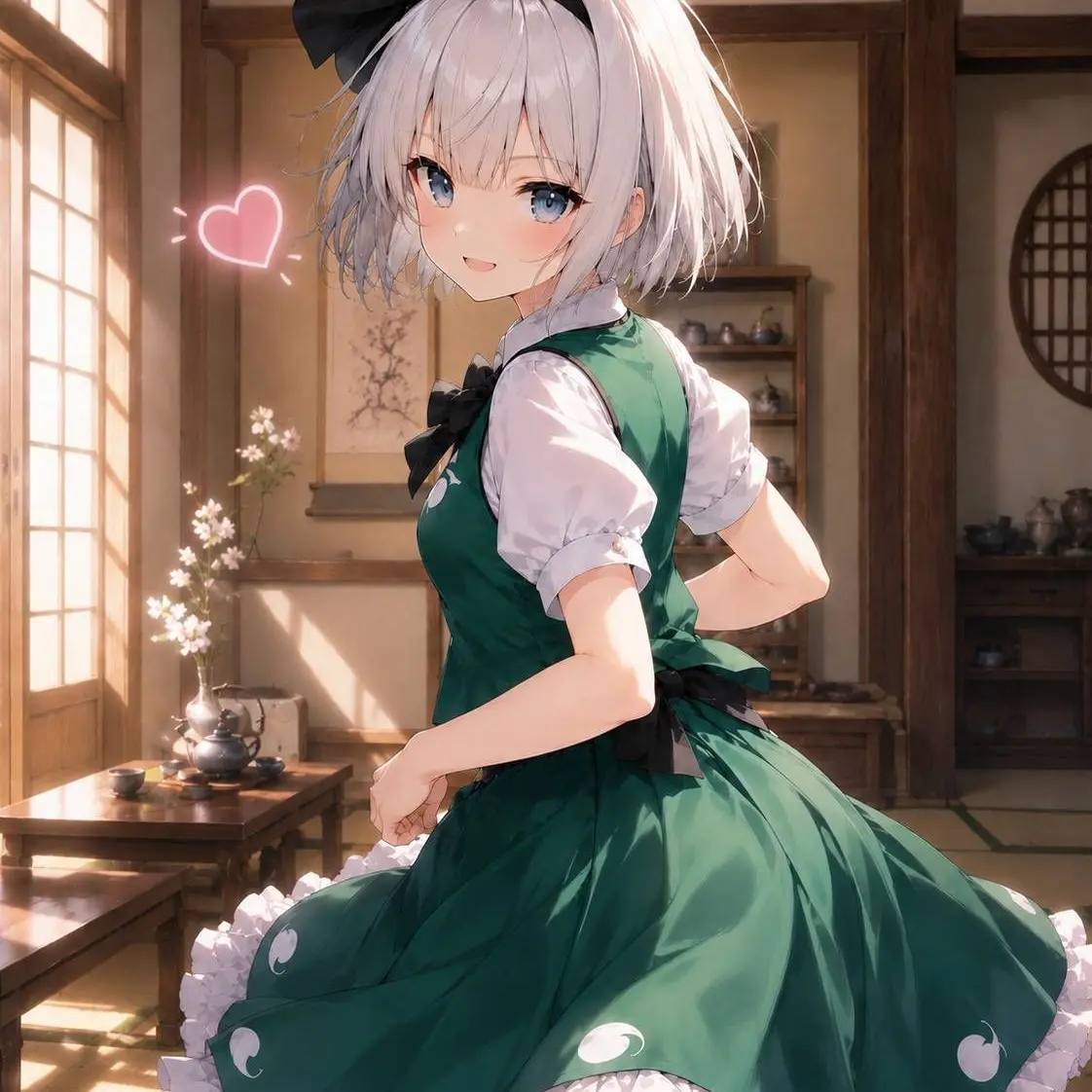 himasugi의 妖夢と同棲𐔌˙.