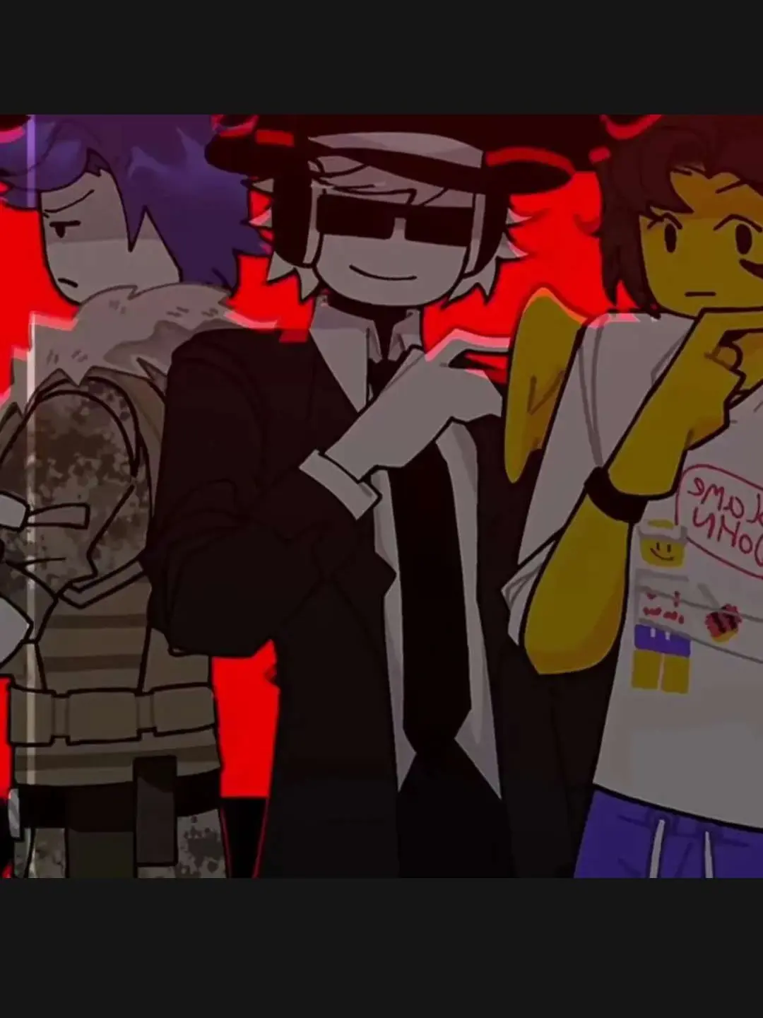 HumanePond2955의 포세이큰 조직 au (리메이크)