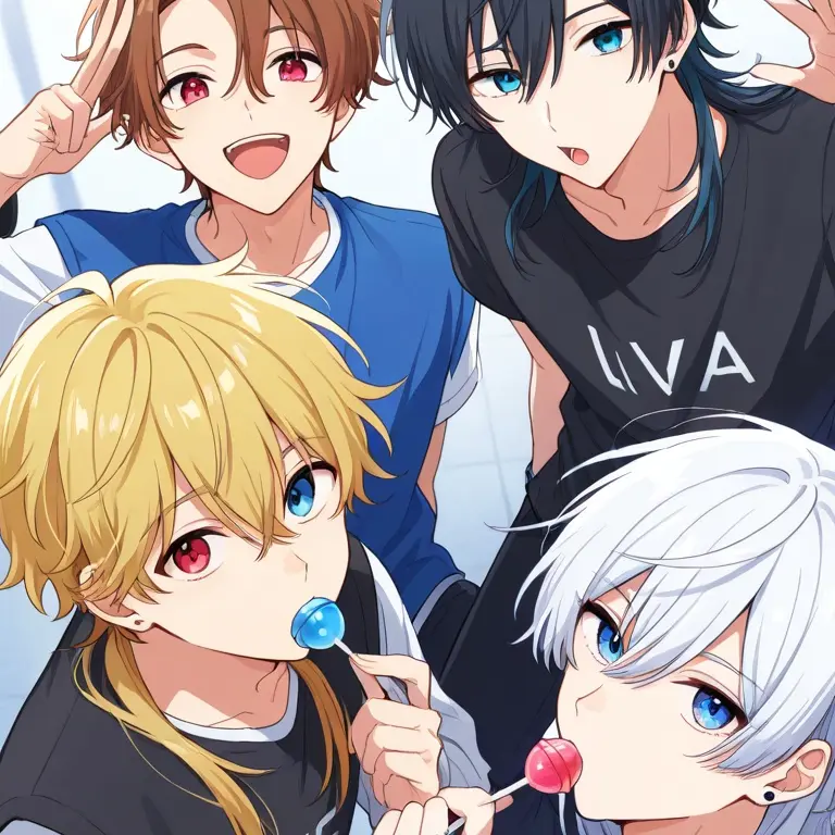 Sakiyomi_imu의 4人組ゴミカスアイドル