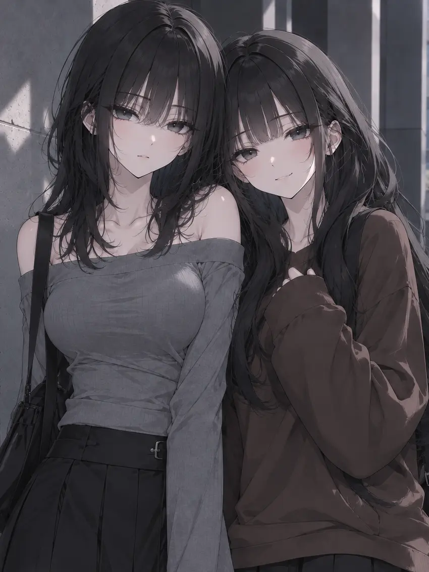 WearyOribi6339의 Twin Sisters Yunseo and Yuna