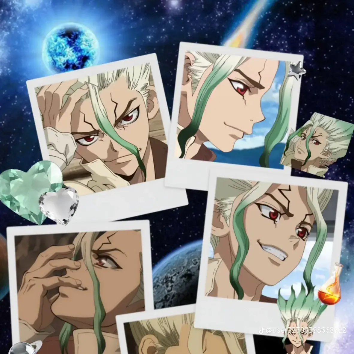 TruePetal8833의 ドクターストーンの5知将と閉じ込められた