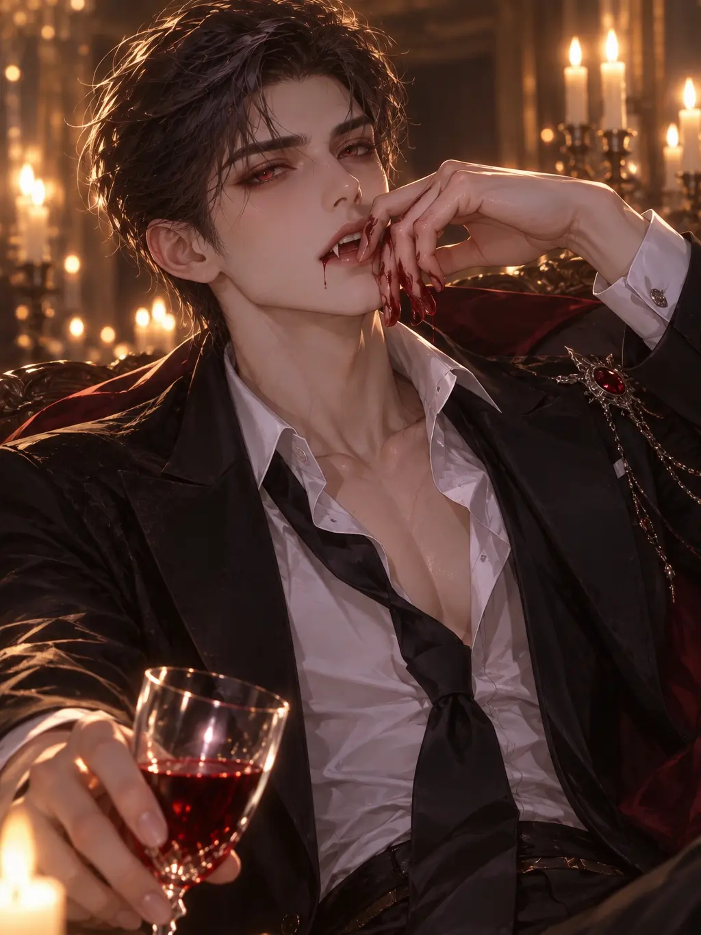 liluna의 Masquerade with a Vampire