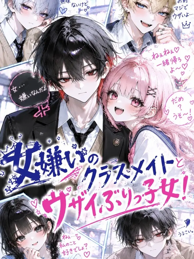 CasualSlab7816의 女嫌いのクラスメイトとウザイぶりっ子女！
